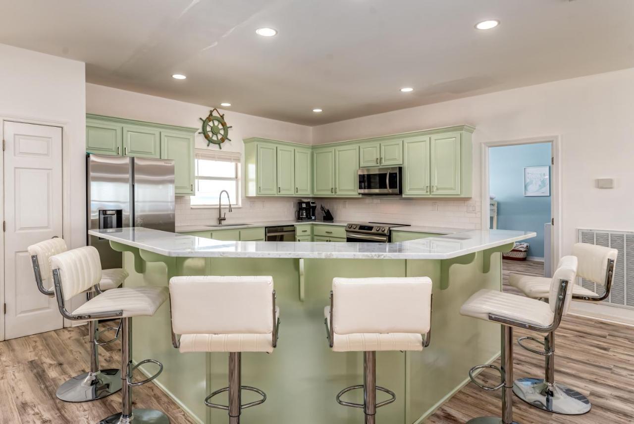 Sun Spot - True Gulf Front Private Home With Lovely Gulf Side Deck, Home Dauphin Island Eksteriør billede