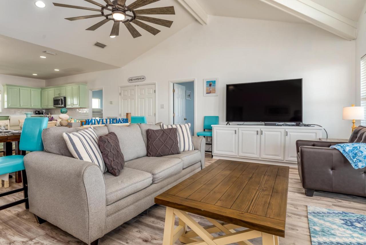 Sun Spot - True Gulf Front Private Home With Lovely Gulf Side Deck, Home Dauphin Island Eksteriør billede