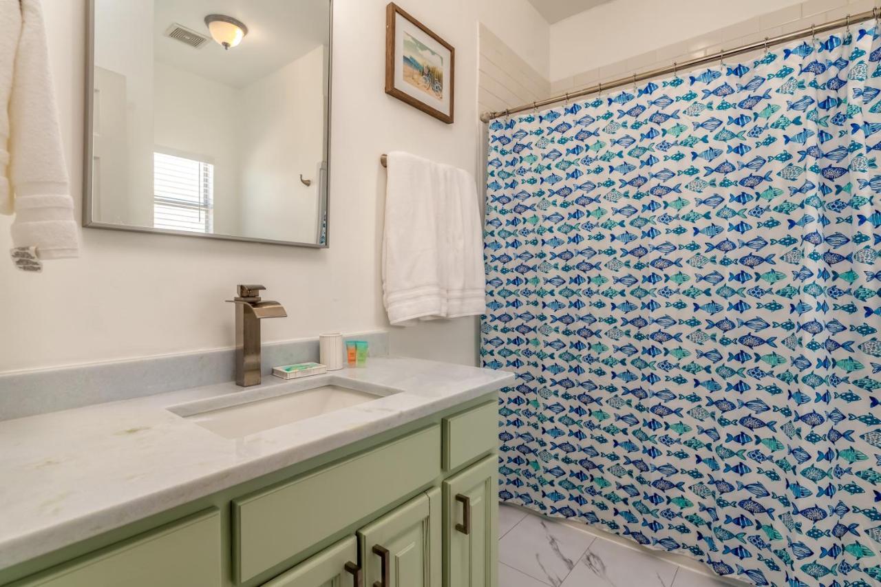 Sun Spot - True Gulf Front Private Home With Lovely Gulf Side Deck, Home Dauphin Island Eksteriør billede