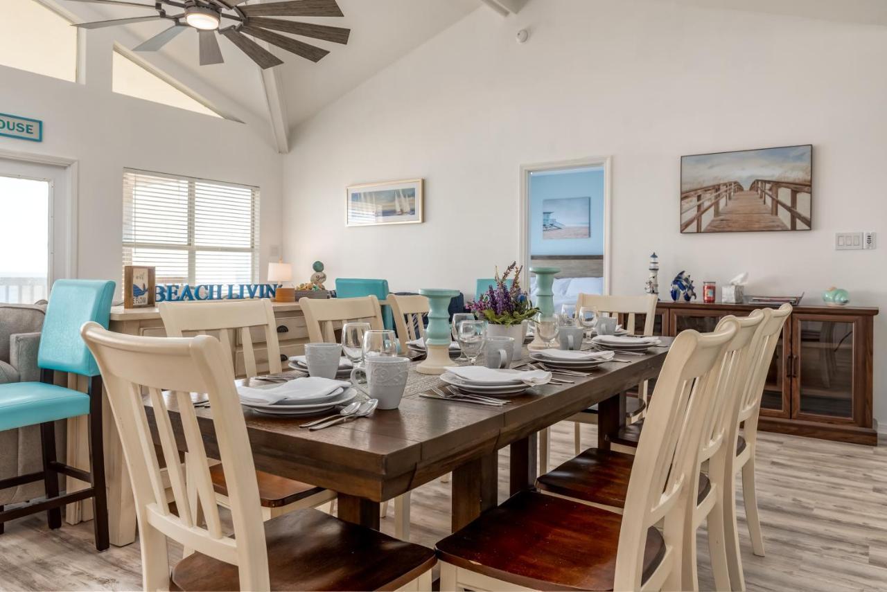 Sun Spot - True Gulf Front Private Home With Lovely Gulf Side Deck, Home Dauphin Island Eksteriør billede