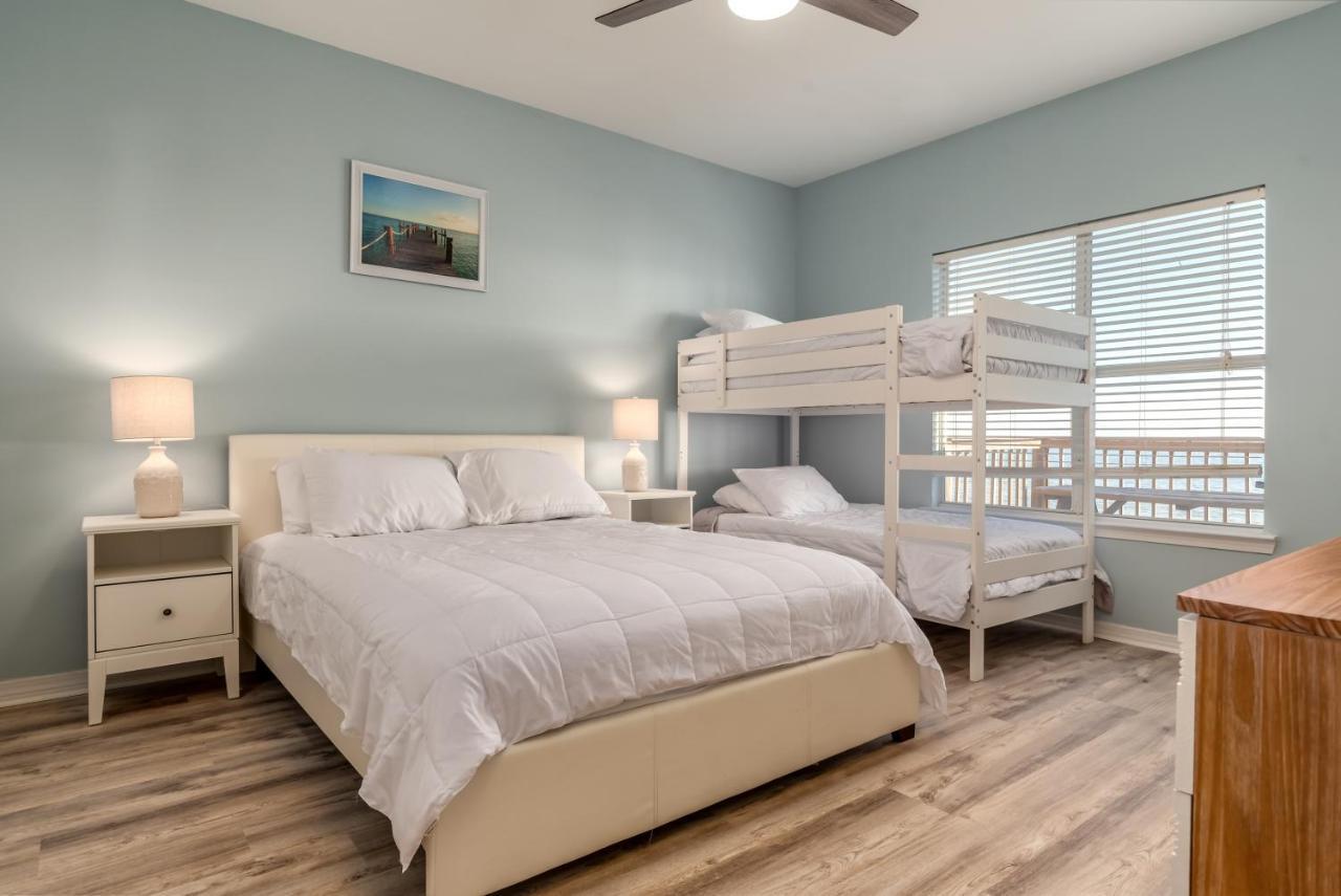 Sun Spot - True Gulf Front Private Home With Lovely Gulf Side Deck, Home Dauphin Island Eksteriør billede